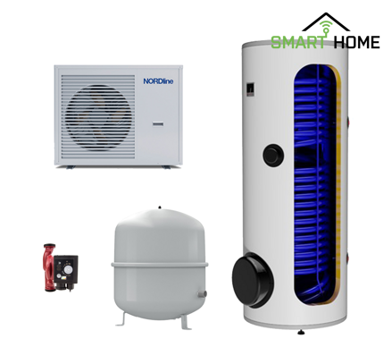 Samoinstalační set TČ 6kW + bojler 250l